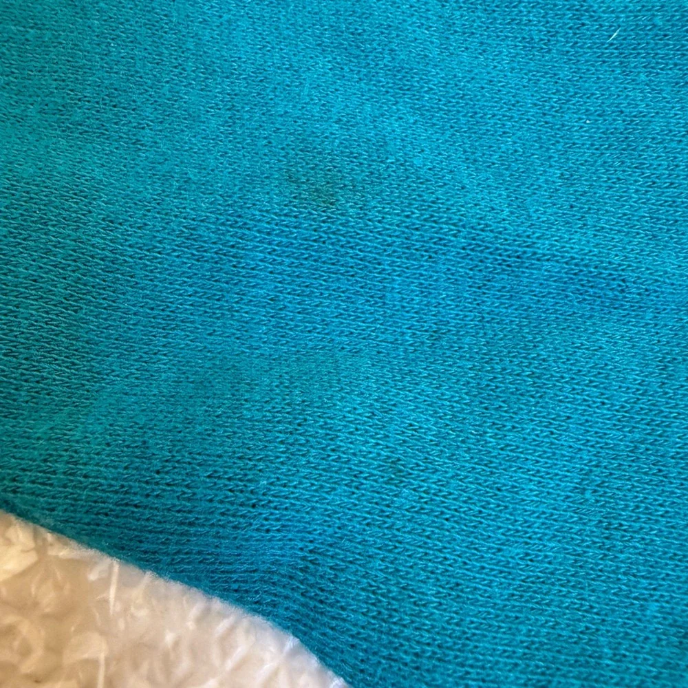 Vintage Gymboree Kids Medium Jacket Teal Plaid Heart‎ Applique Button Up Coat